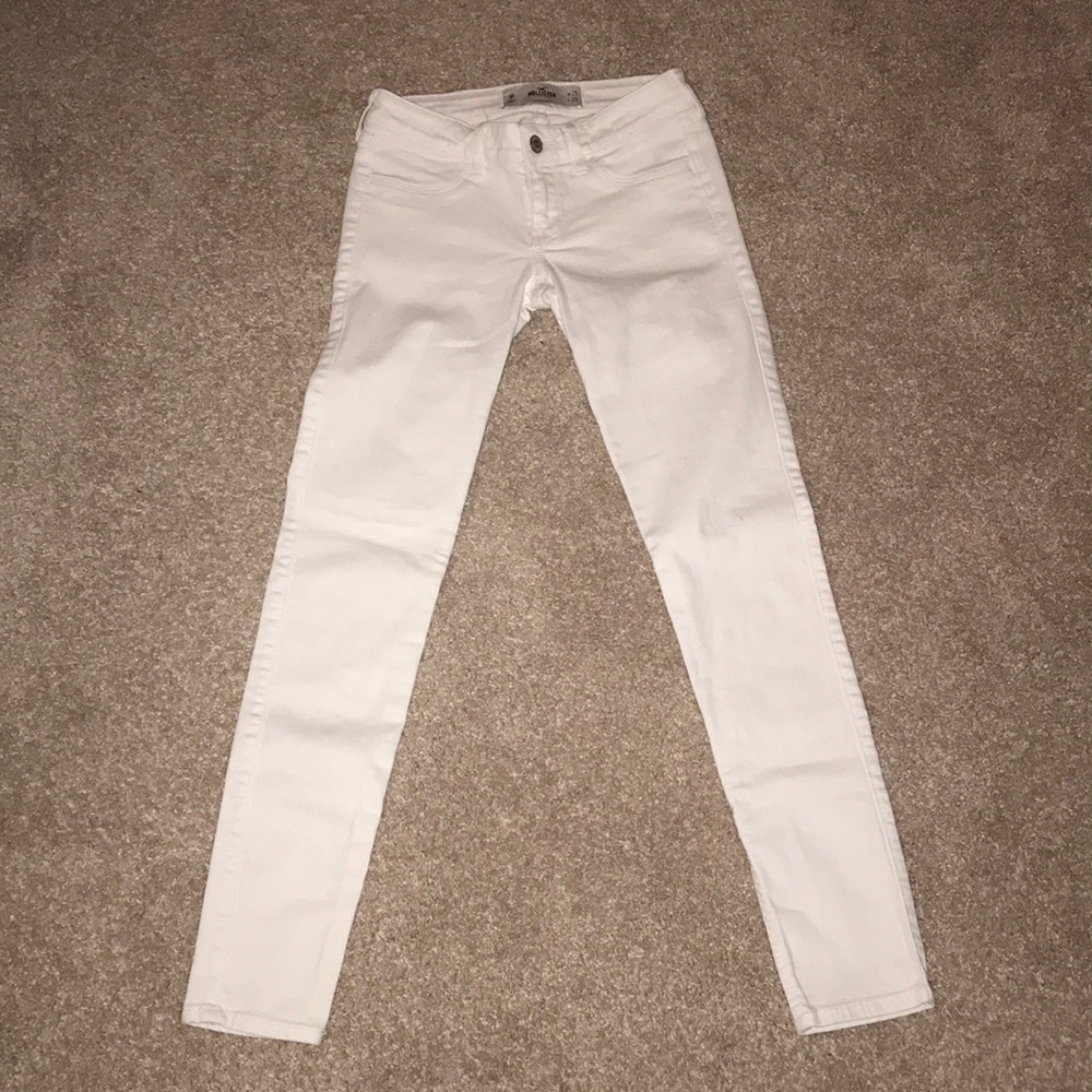 Hollister White Jeans
